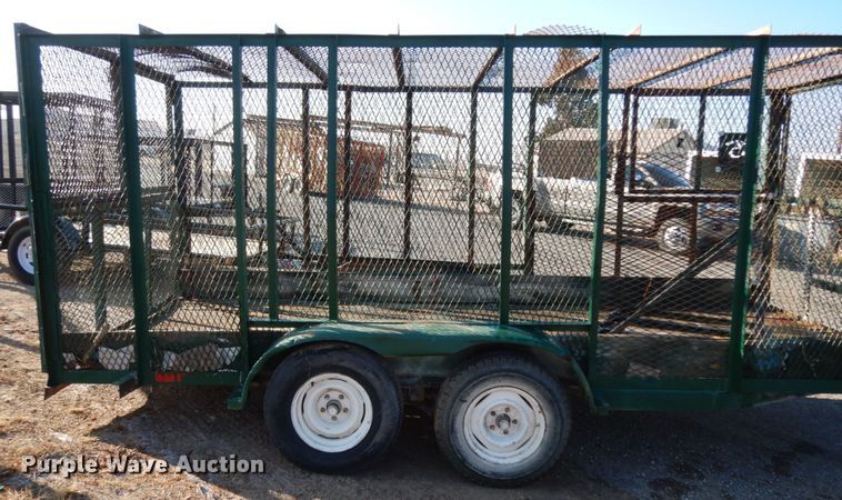 image for item DJ7257 2000 Tex Mex utility trailer