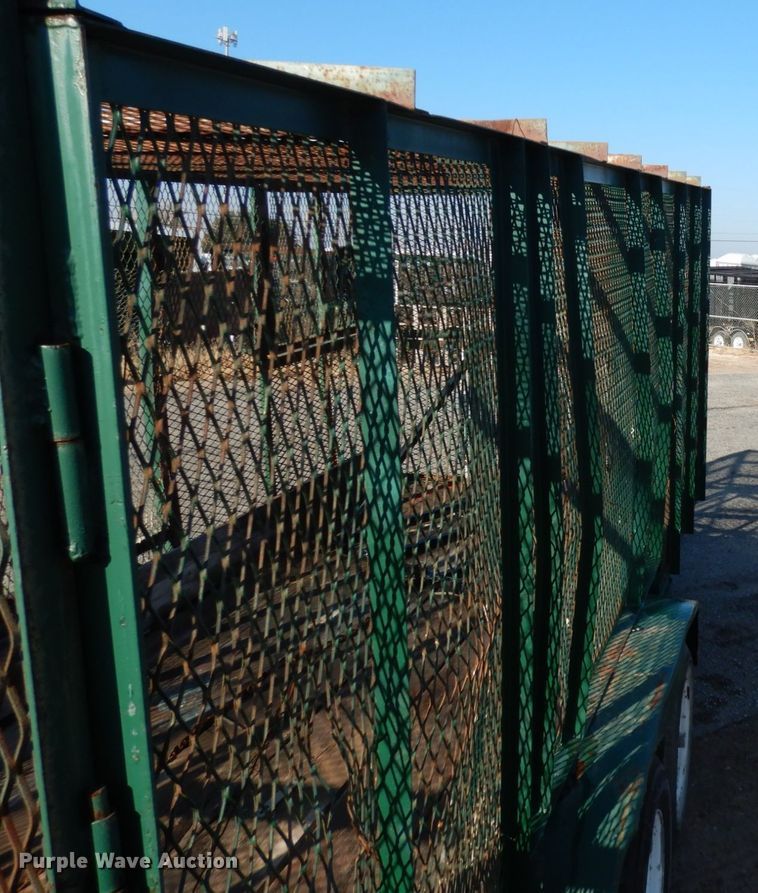 image for item DJ7257 2000 Tex Mex utility trailer