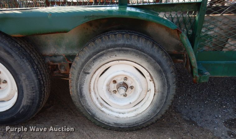 image for item DJ7257 2000 Tex Mex utility trailer