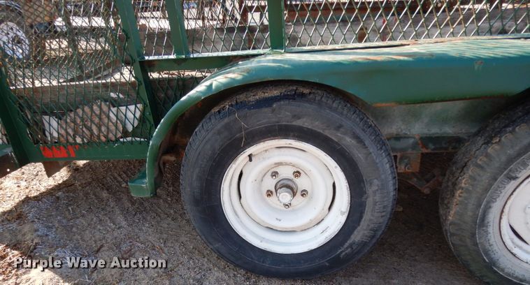 image for item DJ7257 2000 Tex Mex utility trailer