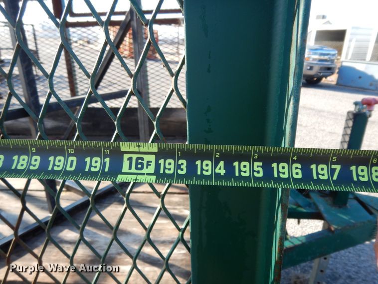 image for item DJ7257 2000 Tex Mex utility trailer