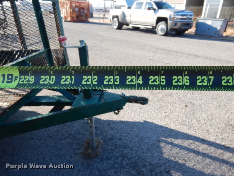 image for item DJ7257 2000 Tex Mex utility trailer