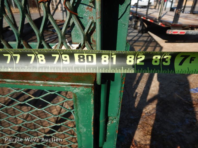 image for item DJ7257 2000 Tex Mex utility trailer