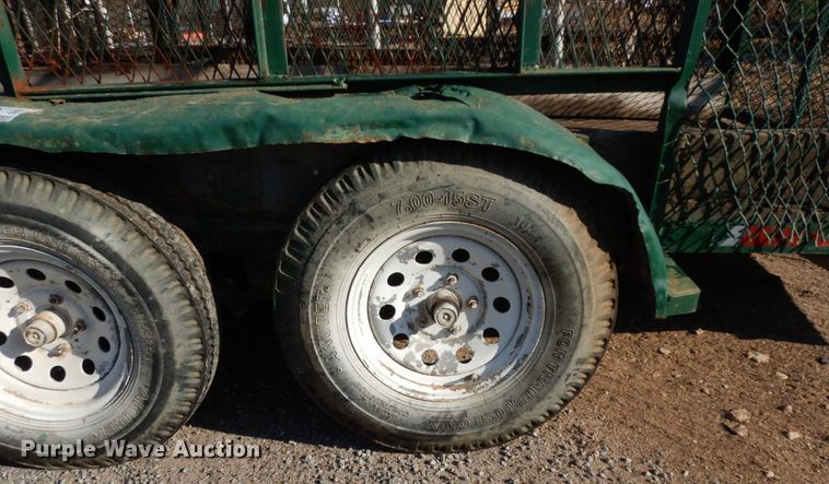 image for item DJ7257 2000 Tex Mex utility trailer