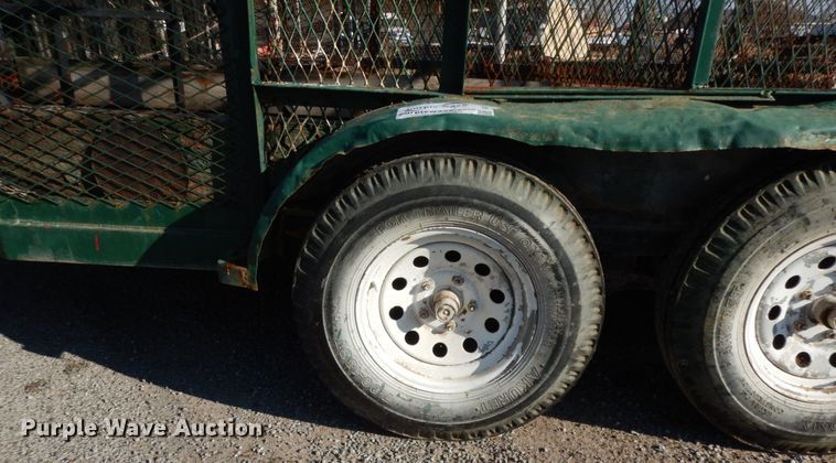 image for item DJ7257 2000 Tex Mex utility trailer
