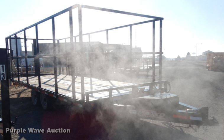 image for item DJ7258 2017 Maxey steel dump trailer