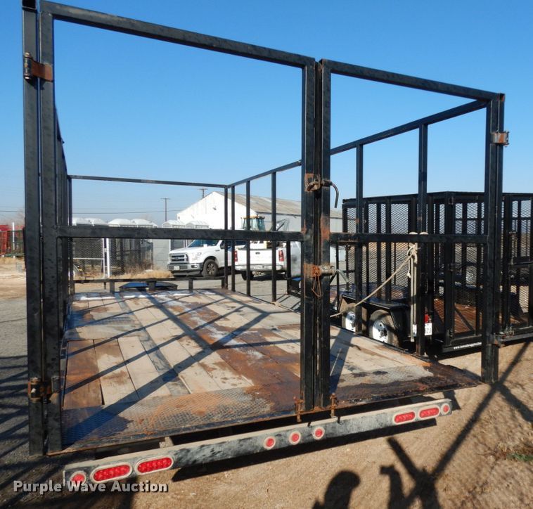 image for item DJ7258 2017 Maxey steel dump trailer