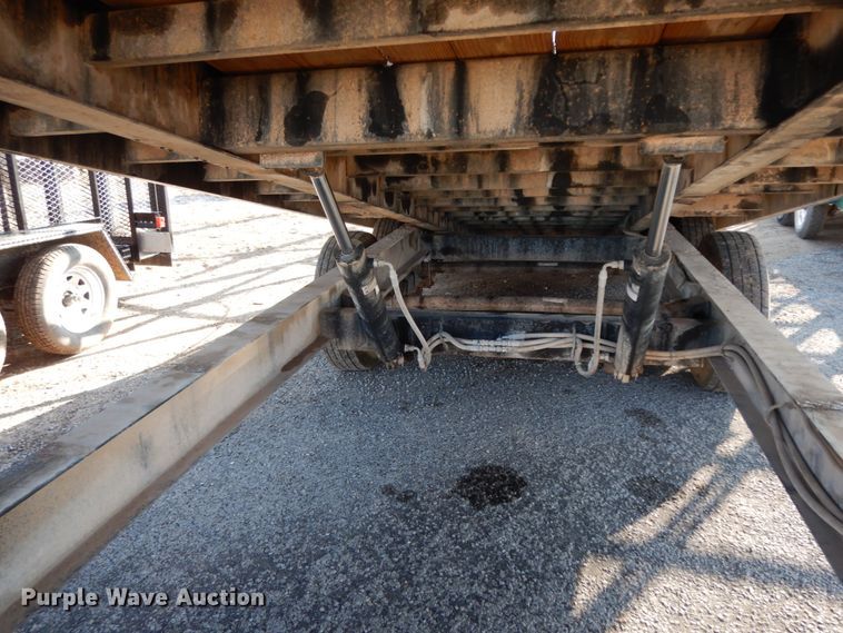 image for item DJ7258 2017 Maxey steel dump trailer