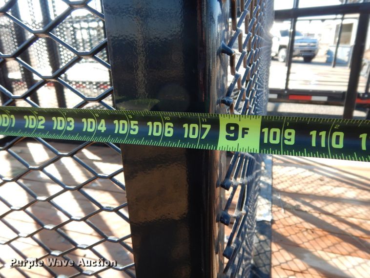 image for item DJ7259 2017 Texas Bragg utility trailer