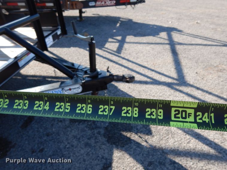 image for item DJ7259 2017 Texas Bragg utility trailer