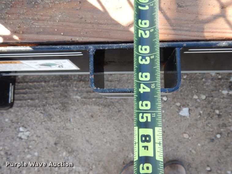 image for item DJ7259 2017 Texas Bragg utility trailer