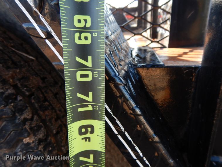 image for item DJ7259 2017 Texas Bragg utility trailer