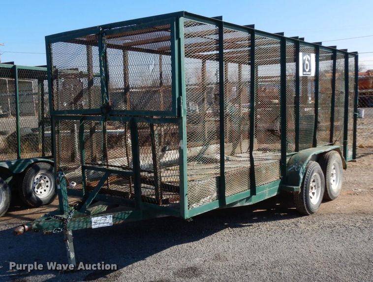 image for item DJ7260 2000 Tex Mex utility trailer