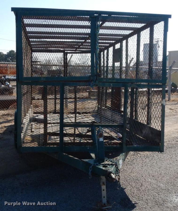 image for item DJ7260 2000 Tex Mex utility trailer