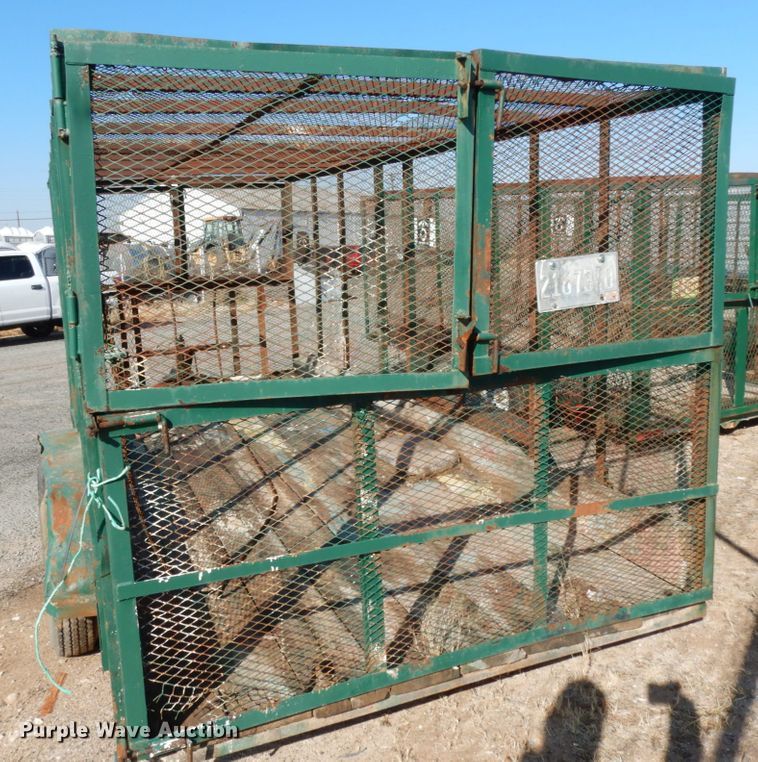 image for item DJ7260 2000 Tex Mex utility trailer