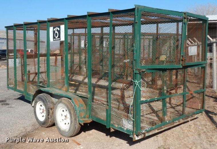 image for item DJ7260 2000 Tex Mex utility trailer