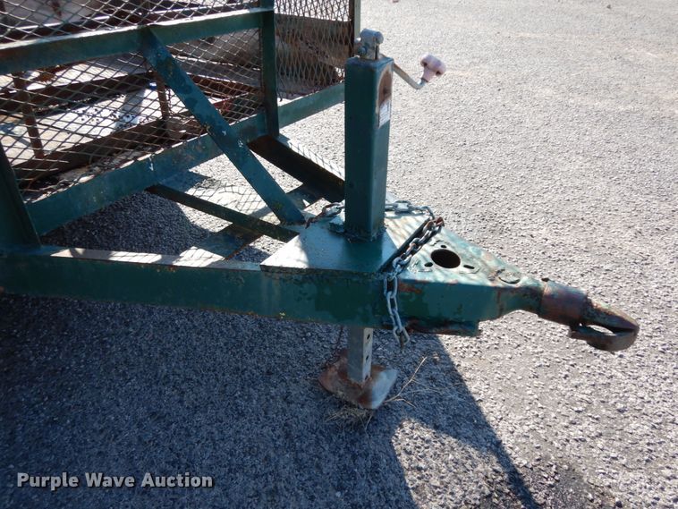 image for item DJ7260 2000 Tex Mex utility trailer