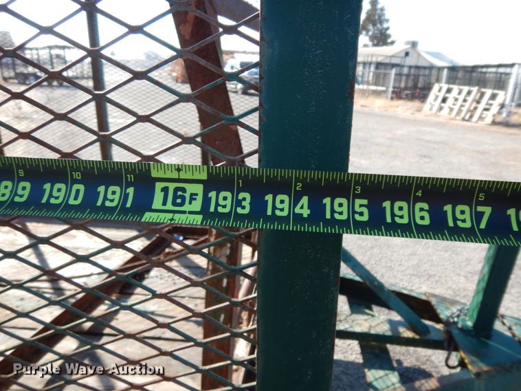 image for item DJ7260 2000 Tex Mex utility trailer