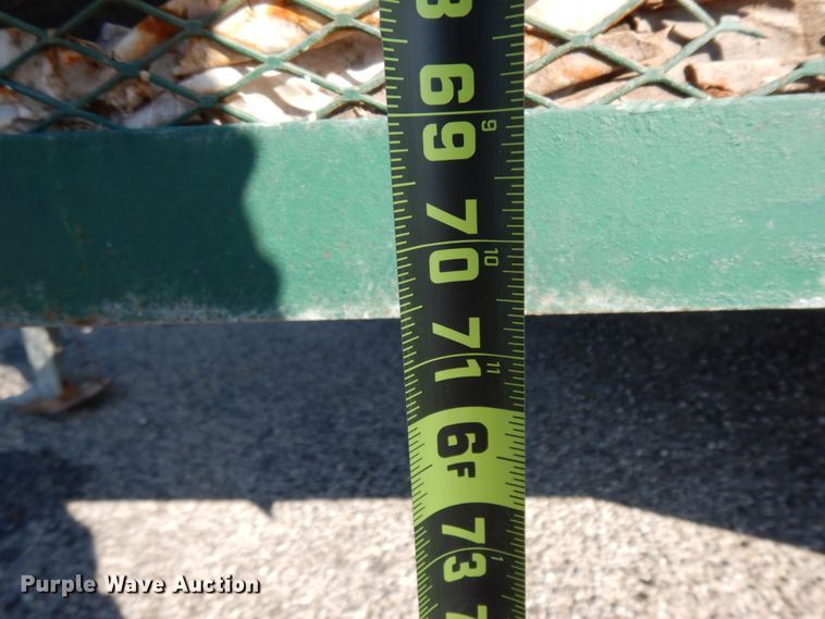 image for item DJ7260 2000 Tex Mex utility trailer