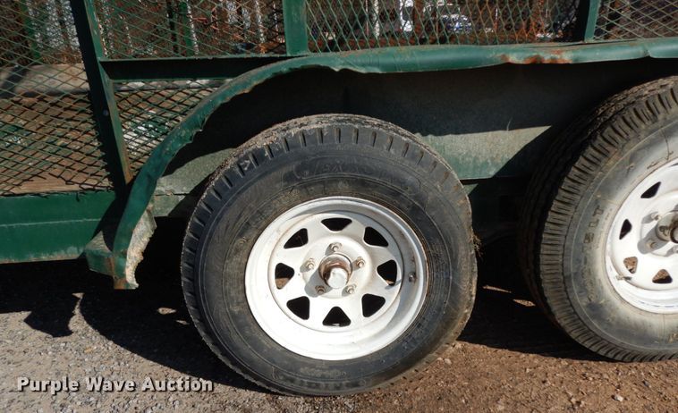 image for item DJ7260 2000 Tex Mex utility trailer