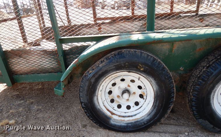 image for item DJ7260 2000 Tex Mex utility trailer
