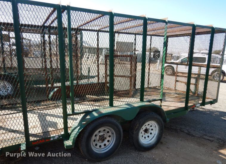 image for item DJ7261 2000 Tex Mex utility trailer