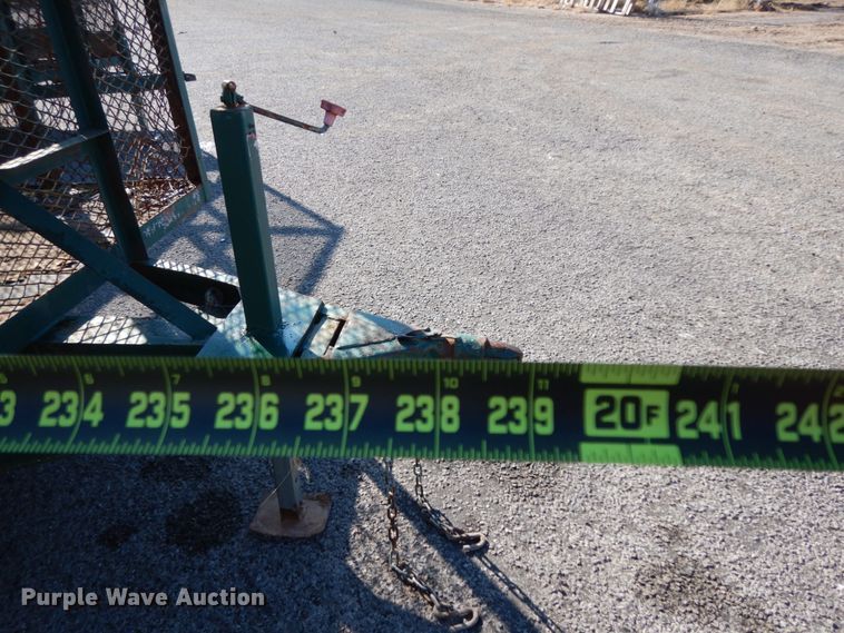 image for item DJ7261 2000 Tex Mex utility trailer