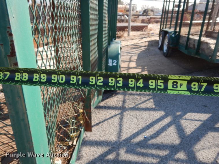 image for item DJ7261 2000 Tex Mex utility trailer