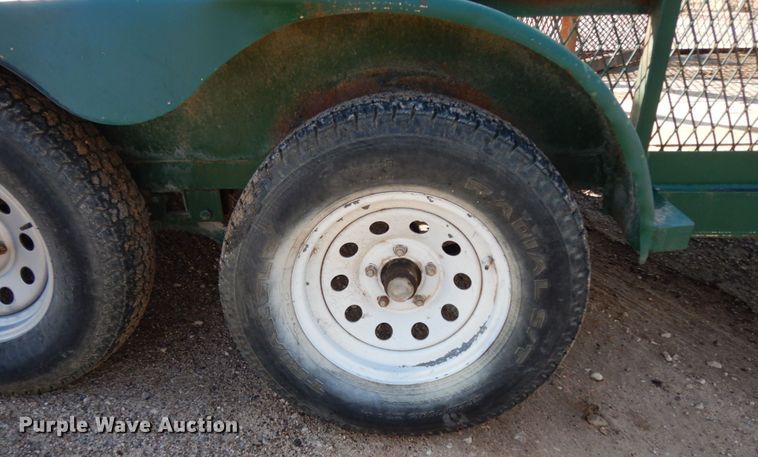 image for item DJ7261 2000 Tex Mex utility trailer