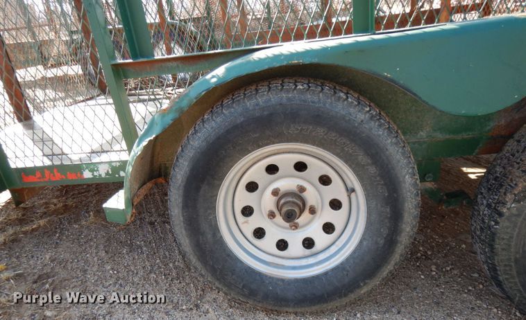 image for item DJ7261 2000 Tex Mex utility trailer