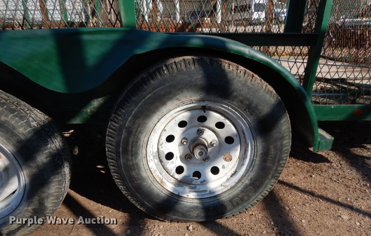 image for item DJ7261 2000 Tex Mex utility trailer