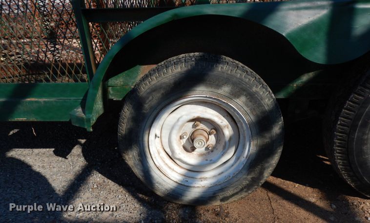 image for item DJ7261 2000 Tex Mex utility trailer