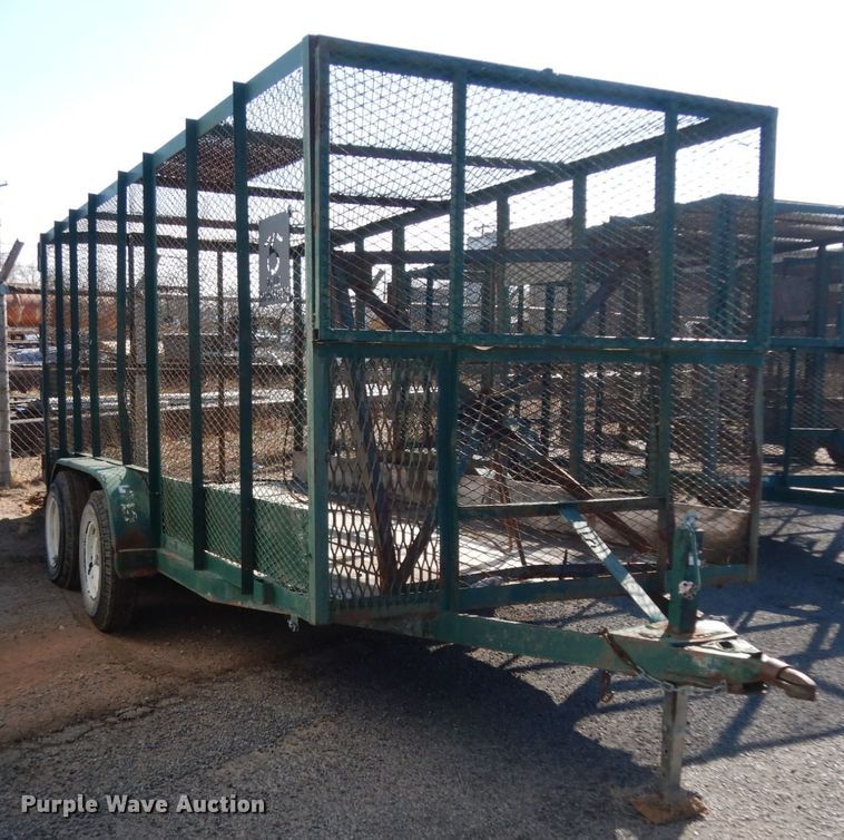 image for item DJ7262 2003 Tex Mex utility trailer