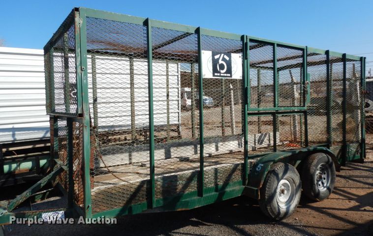 image for item DJ7262 2003 Tex Mex utility trailer