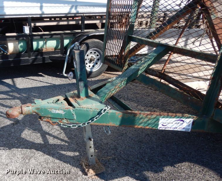 image for item DJ7262 2003 Tex Mex utility trailer
