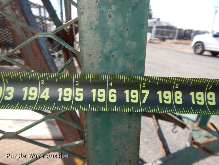 image for item DJ7262 2003 Tex Mex utility trailer