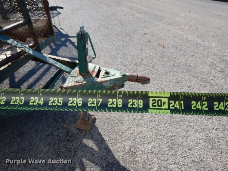 image for item DJ7262 2003 Tex Mex utility trailer