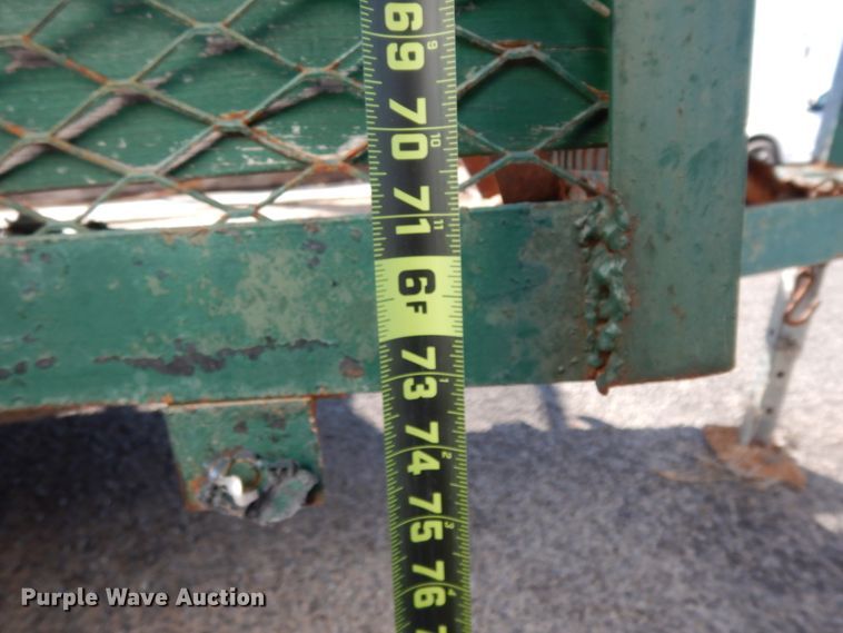 image for item DJ7262 2003 Tex Mex utility trailer