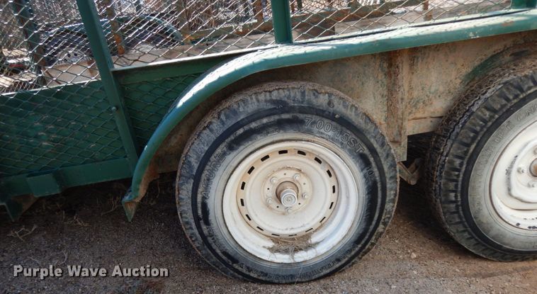 image for item DJ7262 2003 Tex Mex utility trailer