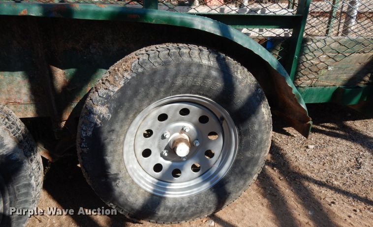 image for item DJ7262 2003 Tex Mex utility trailer