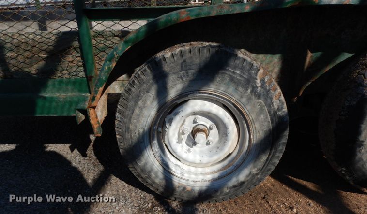 image for item DJ7262 2003 Tex Mex utility trailer