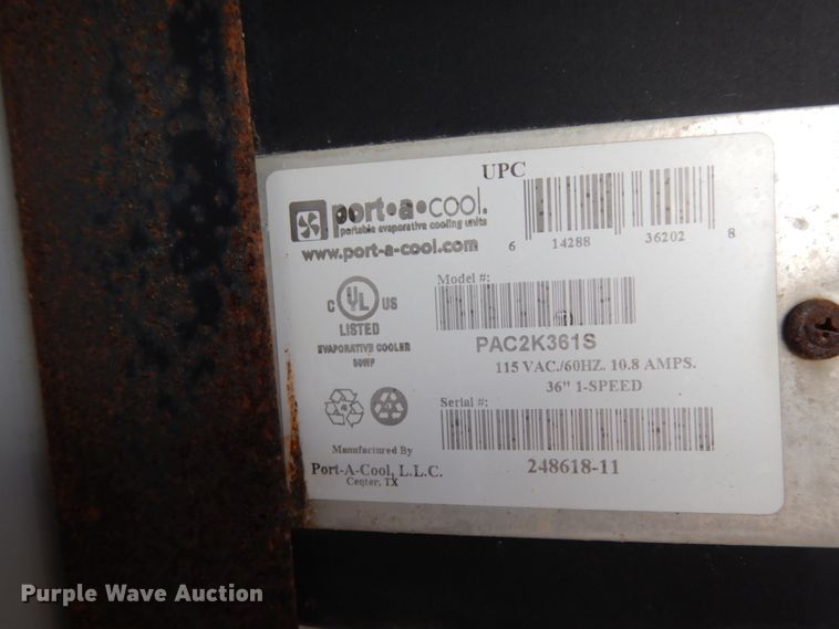 image for item DJ7264 2012 C&M cooling trailer