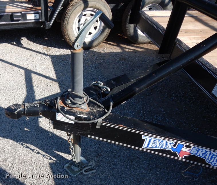 image for item DJ7268 2016 Texas Bragg utility trailer