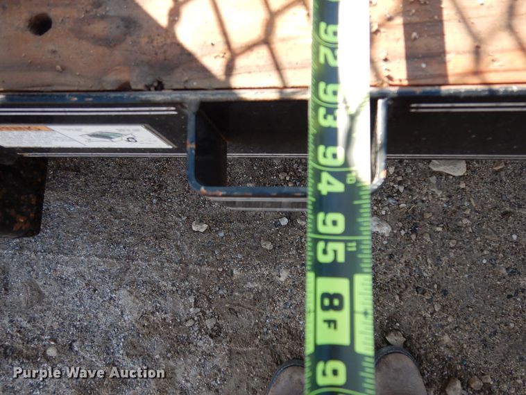 image for item DJ7268 2016 Texas Bragg utility trailer