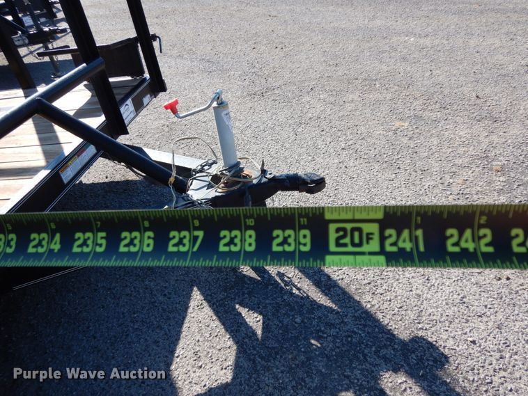 image for item DJ7269 2016 Texas Bragg utility trailer