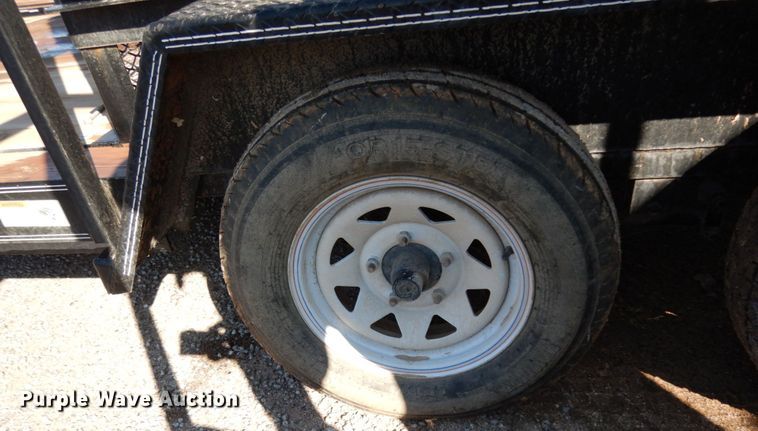 image for item DJ7269 2016 Texas Bragg utility trailer