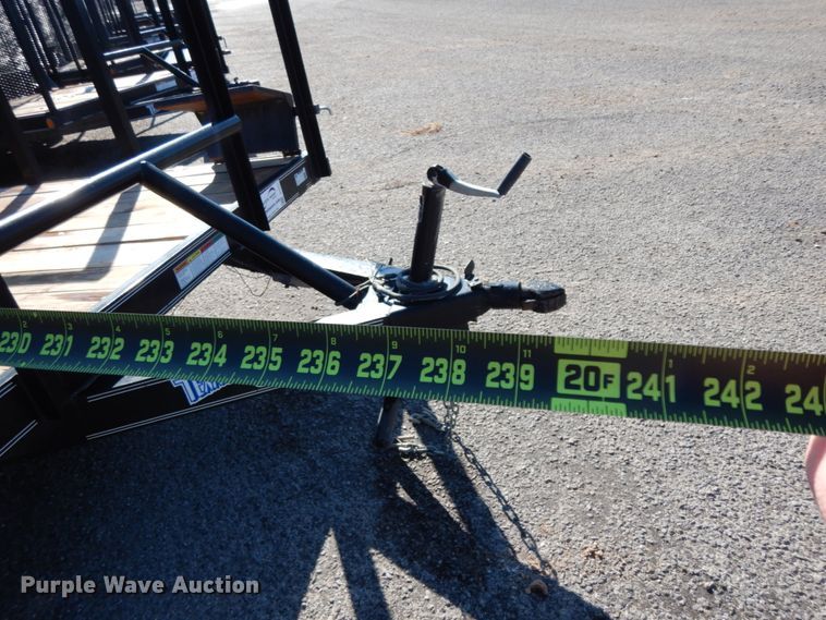 image for item DJ7271 2017 Texas Bragg utility trailer