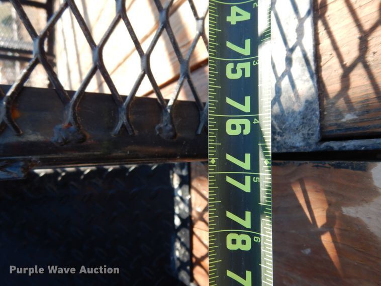 image for item DJ7271 2017 Texas Bragg utility trailer