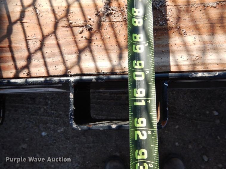 image for item DJ7271 2017 Texas Bragg utility trailer