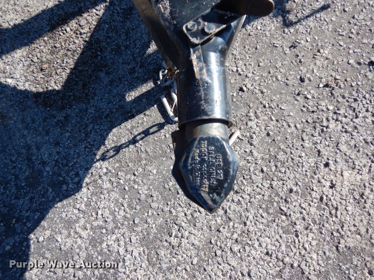 image for item DJ7272 2017 Texas Bragg utility trailer